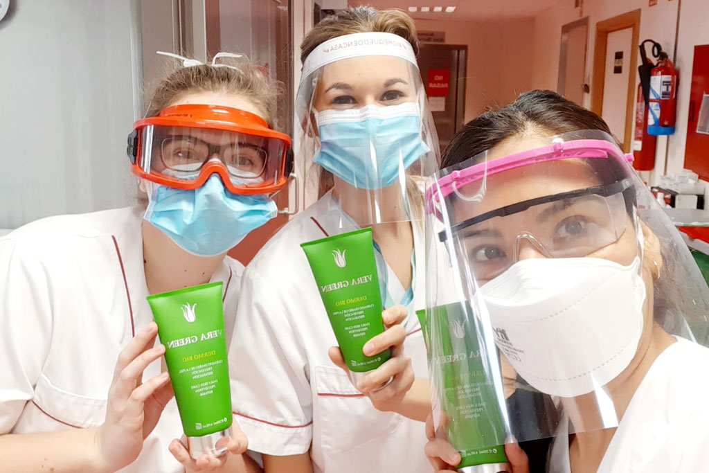 donación cremas sanitarios